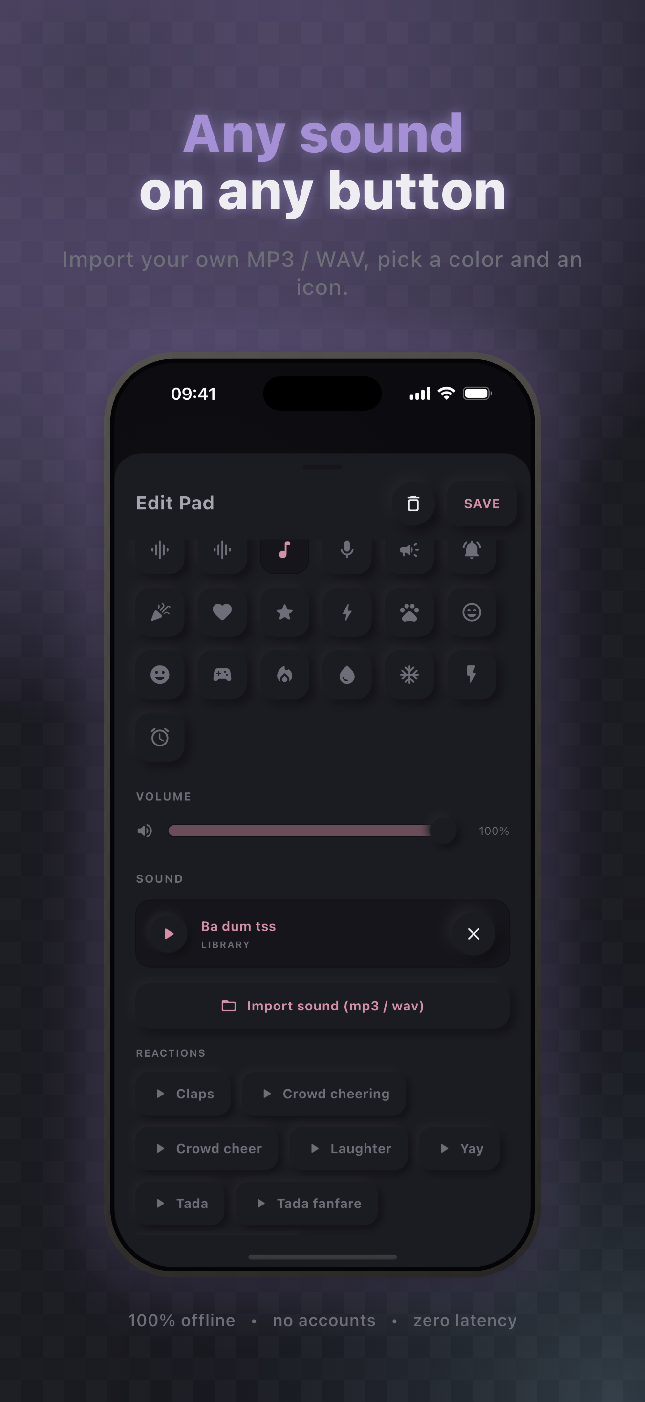 Sound editor
